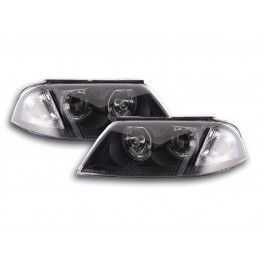 Phare Angel Eye VW Passat type 3BG 00-05 noir, Eclairage Volkswagen