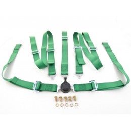 Harnais ceinture harnais 5 points harnais racing universel vert, Ceintures / Harnais