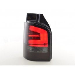 Kit feux arrières LED VW Bus T5 03-10 rouge / noir, Eclairage Volkswagen