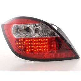 Kit feux arrières LED Opel Astra H 5 portes 04- clair / rouge, Eclairage Opel