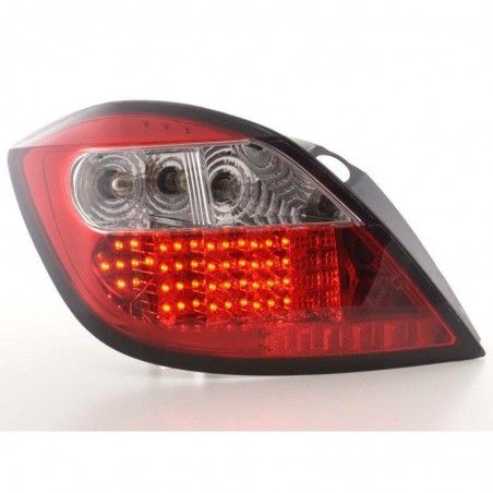 Kit feux arrières LED Opel Astra H 5 portes 04- clair / rouge, Eclairage Opel