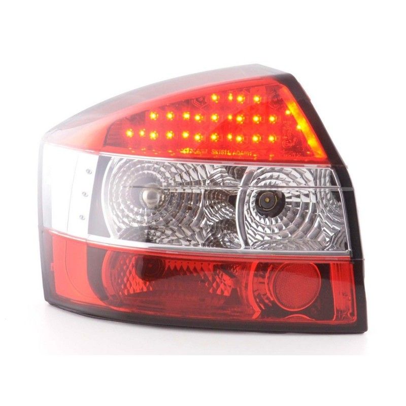 Kit feux arrières à LED Audi A4 berline type 8E 01-04 clair / rouge, Eclairage Audi