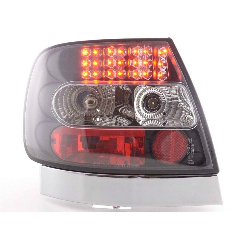 Kit feux arrières LED Audi A4 berline type B5 95-00 noir, Eclairage Audi