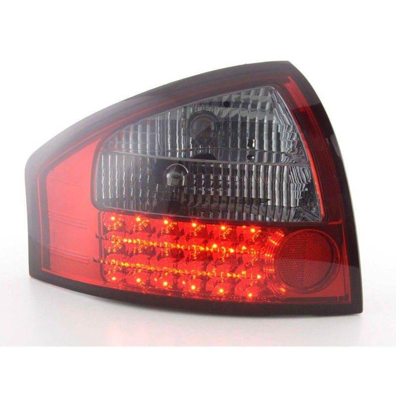 Kit feux arrières à LED Audi A6 berline type 4B 97-03 rouge / noir, Eclairage Audi