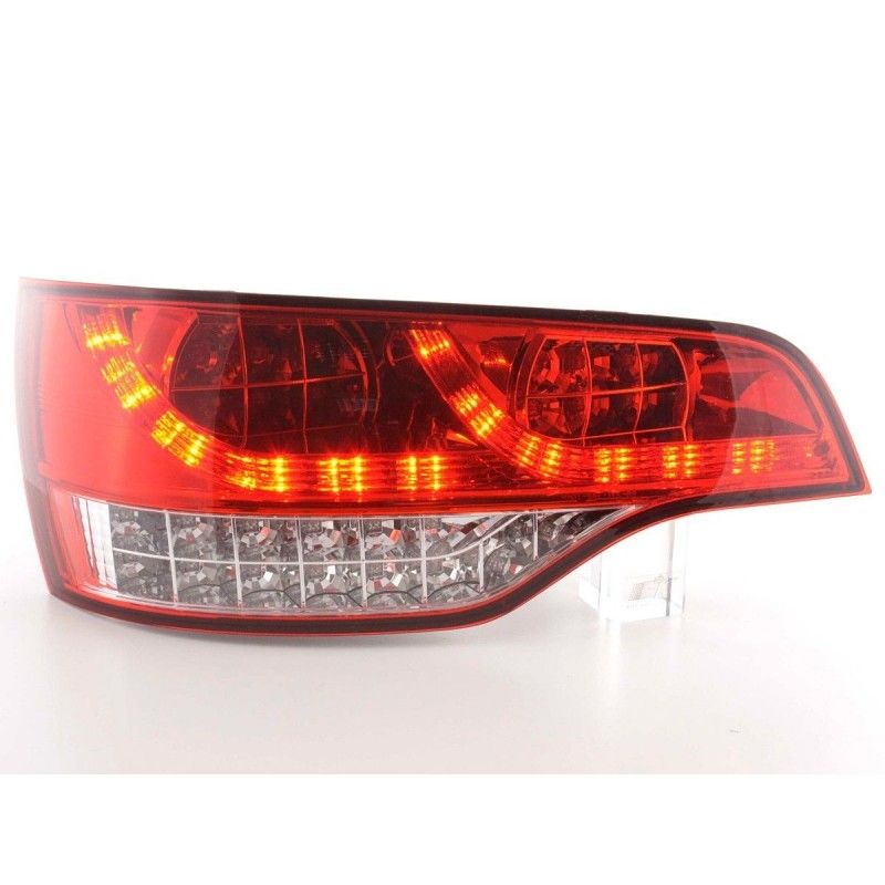 Kit feux arrières à LED Audi Q7 type 4L 06- clair / rouge, Eclairage Audi