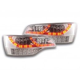 Kit feux arrières LED Audi Q7 type 4L 06- chrome, Eclairage Audi