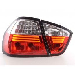 Kit feux arrière à LED BMW Série 3 berline type E90 05-08 clair / rouge, Bmw