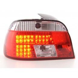 Kit feux arrière à LED BMW Série 5 berline type E39 95-00 clair / rouge, Eclairage Bmw