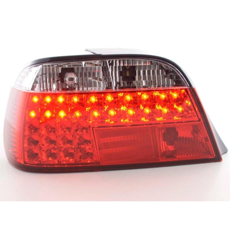 Kit feux arrières LED BMW Série 7 type E38 95- rouge / clair, Eclairage Bmw