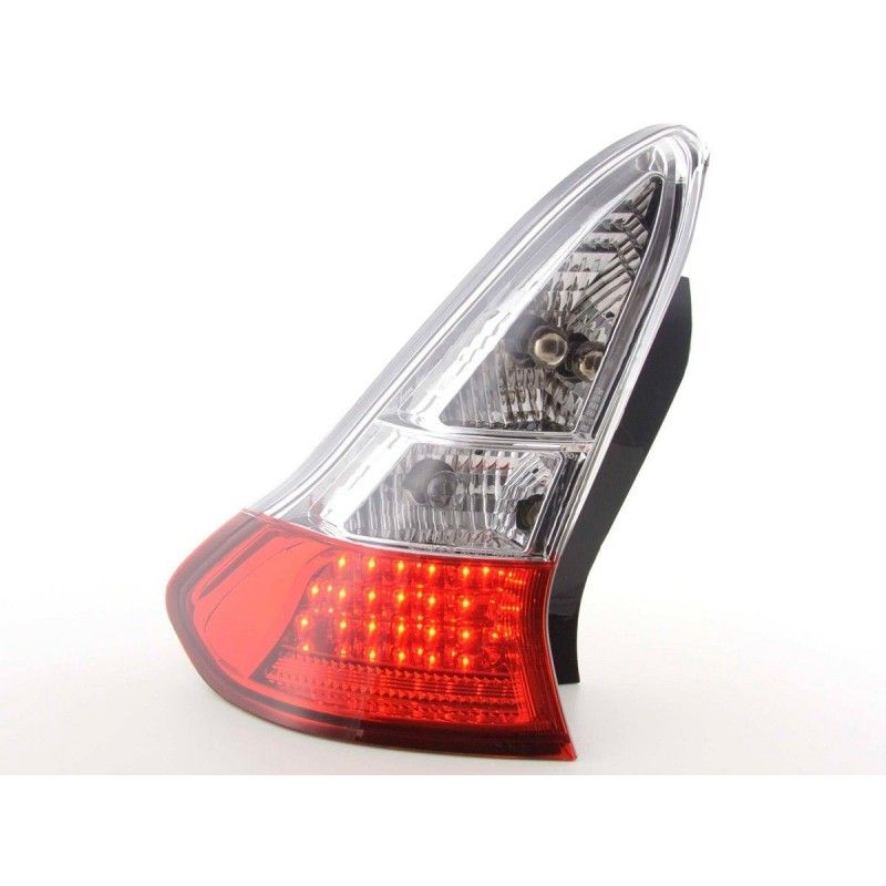 Kit feux arrière à LED Citroen C4 3 portes. Type L 04- clair / rouge, Eclairage Citroen