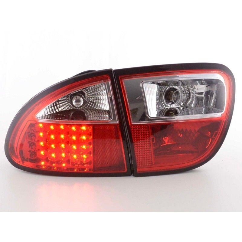 Kit feux arrières LED Seat Leon type 1M 1999-2005 rouge, Eclairage Seat