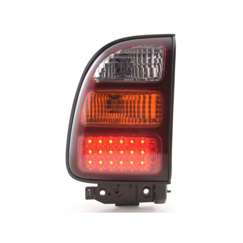 Kit feux arrière à LED Toyota RAV4 98-00 clair / jaune / rouge, Mk1 (1994-2000)