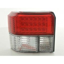 Jeu de feux arrière à LED VW Bus T4 type 70 ... 91-04 rouge / blanc, Eclairage Volkswagen
