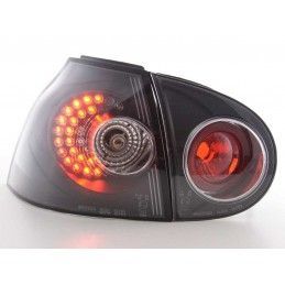 Kit feux arrières LED VW Golf 5 type 1K 2003-2008 noir, Eclairage Volkswagen