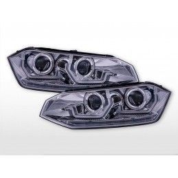 Jeu de phares feux diurnes LED VW Polo VI type AW année 17-21 chromé, Nouveaux produits fk