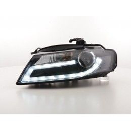 Phare Daylight LED feux de jour Audi A4 2008-2011 noir, Eclairage Audi