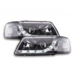 Phare Daylight LED Feux de jour LED Audi A3 type 8L 96-00 noir, Eclairage Audi