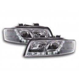 Phare Daylight LED Feux Diurnes Audi A4 Type 8E 01-04 Chrome, Eclairage Audi