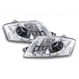 Phare Daylight LED Feu diurne Audi TT type 8N 98-06 chrome, Eclairage Audi