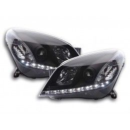 Phare Daylight LED DRL look Opel Astra H noir, Nouveaux produits fk