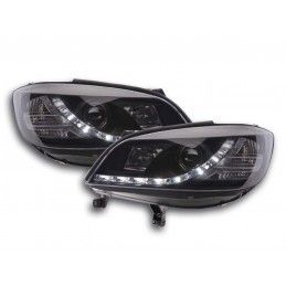 Phare Daylight LED DRL look Opel Zafira A 99-04 noir, Nouveaux produits fk
