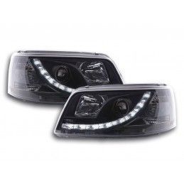 Phare Daylight LED look DRL bus VW type T5 03-09 noir, T5