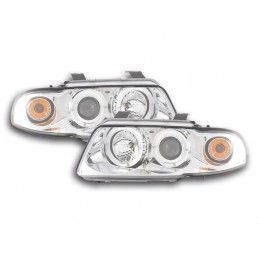 Phares avant Audi A4 type B5 95-99 chrome, Eclairage Audi