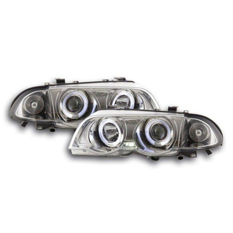 Phare avant BMW 3er Limo type E46 98-01 chrome, Eclairage Bmw