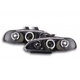 Jeu de phares Honda Civic 4 portes. 92-95 noir, Honda