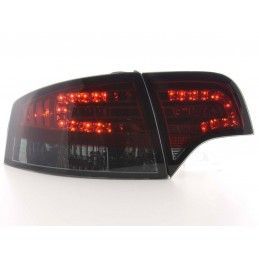 Kit feux arrières à LED Audi A4 berline type 8E 04-07 rouge / noir, Eclairage Audi