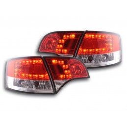 Kit feux arrières à LED Audi A4 Avant type 8E 04-08 rouge / clair, Eclairage Audi