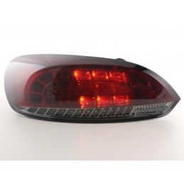 Kit feux arrières LED VW Scirocco 3 Type 13 08- rouge / noir, Eclairage Volkswagen