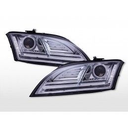 Phares diurnes avec feux diurnes à LED Audi TT (8J) 2010-2014 chrome, Nouveaux produits fk