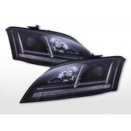 Kit phares xénon avec feux diurnes LED Audi TT (8J) 2006-2013 noir, Nouveaux produits fk