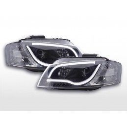 Phare Daylight LED DRL look Audi A3 type 8P / 8PA 03-08 noir, Nouveaux produits fk