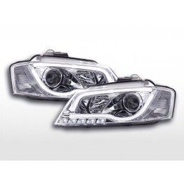 Phare Daylight LED Feux Diurnes Audi A3 8P 08-12 chrome, Eclairage Audi