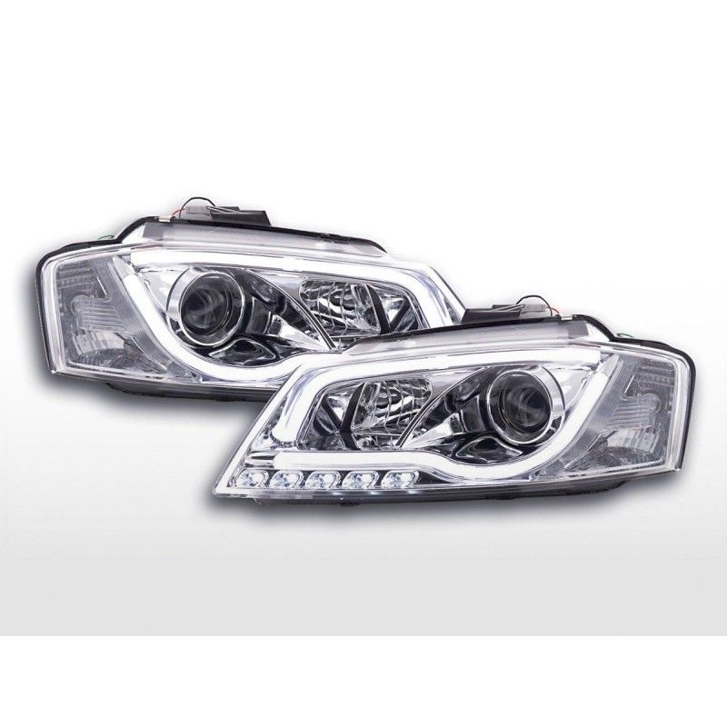 Phare Daylight LED Feux Diurnes Audi A3 8P 08-12 chrome, Eclairage Audi