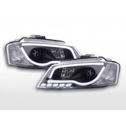 Phare Daylight LED Feux de jour LED Audi A3 8P 08-12 noir, Eclairage Audi