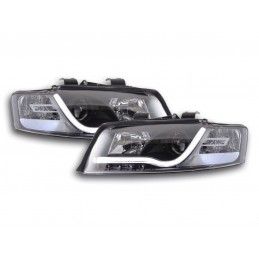 Phare Daylight LED look DRL Audi A4 type 8E 01-04 noir pour conduite à droite, Nouveaux produits fk