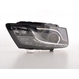Phares Daylight LED feux de jour Audi Q5 08.12 noir, Eclairage Audi