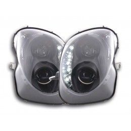 Phares Daylight LED feux de jour Alfa Romeo Mito 08- noir, Eclairage Alfa Romeo