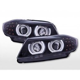 Phares diurnes avec feux de position LED BMW Série 3 E90/E91 2005-2012 noir, Eclairage Bmw