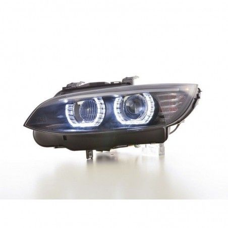 Phares Xenon Daylight LED feux de jour BMW Série 3 E92 / E93 06-10 noir, Eclairage Bmw