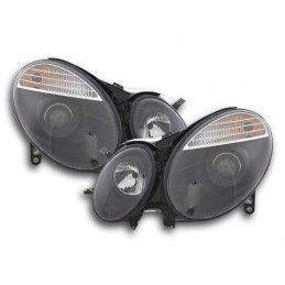 Phare avant Mercedes Classe E type W211 02-06 noir, Eclairage Mercedes