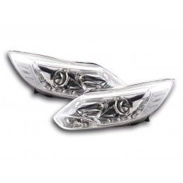 Phare Daylight LED DRL look Ford Focus 3 2010- chrome, Nouveaux produits fk