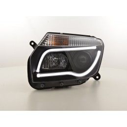 Phare Daylight LED DRL look Dacia Duster 10-13 noir, Eclairage Dacia