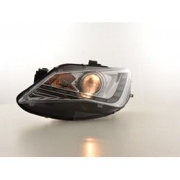 Phare Daylight LED DRL look Seat Ibiza 6J à partir de 2012 chromé, Eclairage Seat