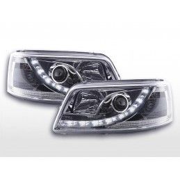 Phares Daylight LED feux de jour VW Bus T5 03-09 chrome, T5