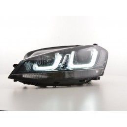 Phare Daylight LED feux de jour VW Golf 7 à partir de 2012 noir / noir, Eclairage Volkswagen