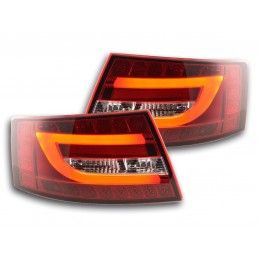 Feux arrières à LED Audi A6 Limo (4F) 04-08 rouge / clair, Eclairage Audi